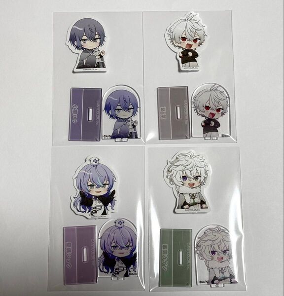 にじさん チョコエッグ アクリルスタンド まとめ売り 小柳ロウ 葛葉 星導ショウ 叢雲カゲツ