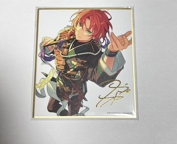 あんスタ 月永レオ ホロチケ 色紙