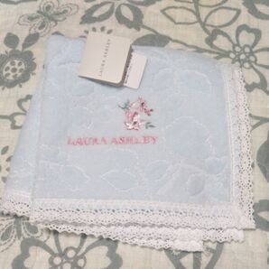 SALE ● タオルハンカチ LAURA ASHLEY ローラアシュレイ新品未使用