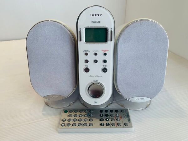 【配線補修済】SONY LAM-Z03 Sound Gate CD/MD コンポ