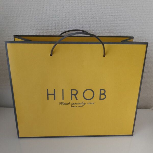 HIROB ヒロブ 紙袋 ショッパー ショップ袋