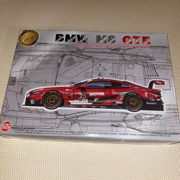 プラッツ NuNu 1/24 BMW M8 GTE 2020 ロードアトランタ 6時間耐久レース