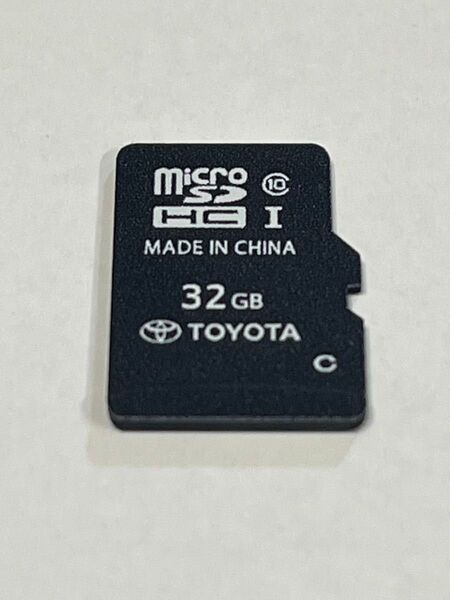 対策品 トヨタ純正ナビ NSZT-Y66T 2017春 地図データ SDカード microSD 08675-0AN35