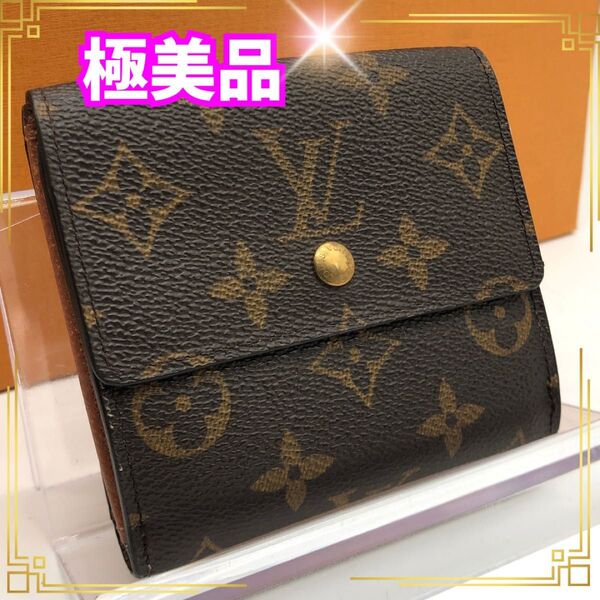 ルイヴィトン モノグラム ポルトモネ ビエ カルトクレディ M61652 LOUIS VUITTON