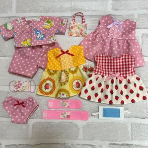 1081.メルちゃん ソランちゃん 服 ワンピース ハンドメイド