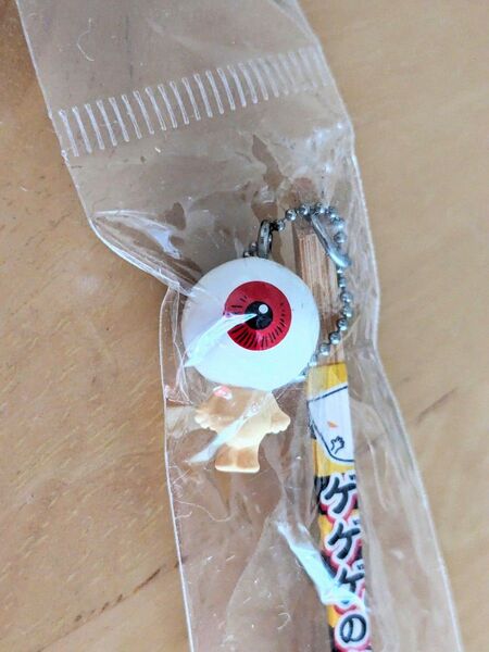 未使用 ゲゲゲの鬼太郎 水木プロダクション 耳かき 目玉おやじ マスコット付き