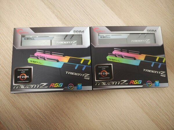 G.Skill Trident Z RGB DDR4-3200 メモリ 32GB (8GBx4枚組) CL14-14-14-34
