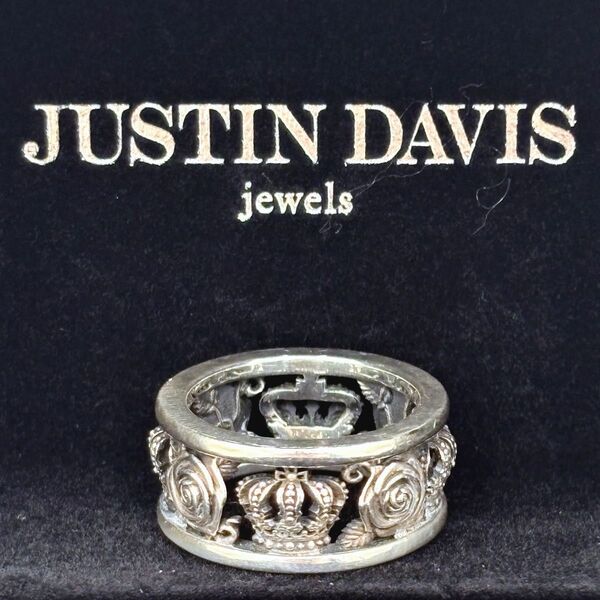 美品JUSTIN DAVIS ジャスティンデイビス マイラブリング SRJ210 サイズ13号