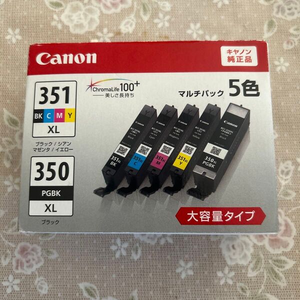 !期限切れまじか!キヤノン インクタンク BCI-351XL+350XL/5MP(5色マルチパック 大容量)