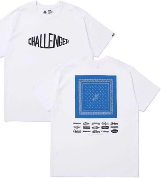 CHALLENGER 15th BANDANA LOGO TEE チャレンジャー バンダナ ロゴ Tシャツ 15周年