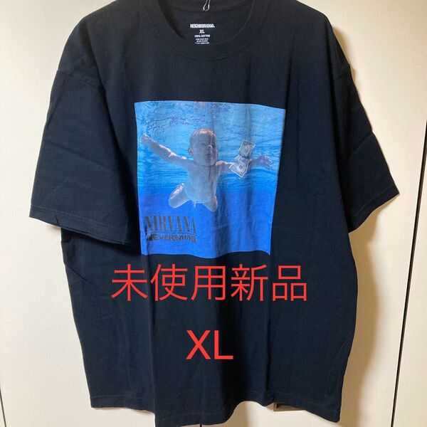 NEIGHBORHOOD x NIRVANA . Tee SS-3 Black ネイバーフッド ニルヴァーナ Tシャツ