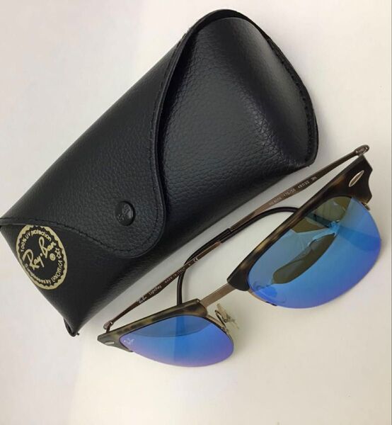 Ray-Ban レイバン サングラス RB8056 ブルーミラー 新素材LightRay フレーム