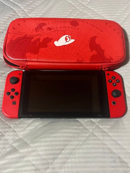 Nintendo Switch 任天堂 マリオオデッセイケース付き