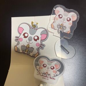こうしくん ラバーキーホルダー アクリルスタンド ヘアクリップ