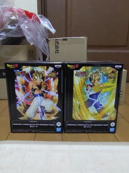 ドラゴンボールZ フィギュア 超ゴジータ 超ベジット ドッカンバトル 10th anniversary figure
