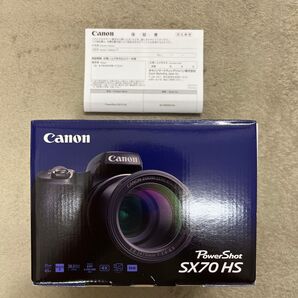 PowerShot SX70 HS 新品未使用品 保証書店舗印無し PowerShot キャノン コンパクトデジタルカメラ