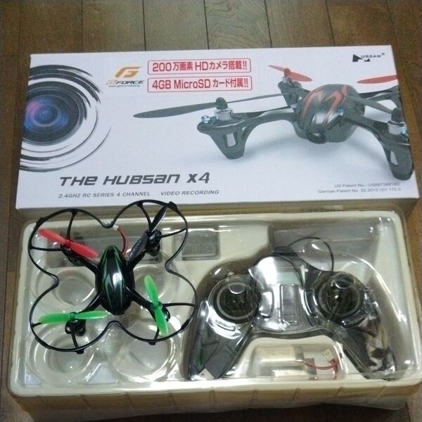 【ジャンク】HUBSAN X4 ドローン ラジコン 4CH