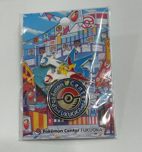 ポケモンセンター ロゴピンズ ピンバッジ ピカチュウ 福岡 ラティアス ラティオス 1つ