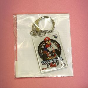 キーホルダー マリオカート64 キーホルダー Nintendo64 ソフトパッケージデザイン