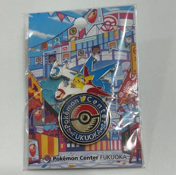 ロゴピンズ フクオカ ポケモンセンター ポケセン フクオカ ラティアス ラティオス ピカチュウ ピンバッジ