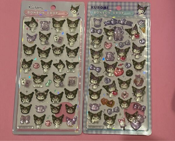 サンリオ ボンボンドロップシール 立体シール クロミ