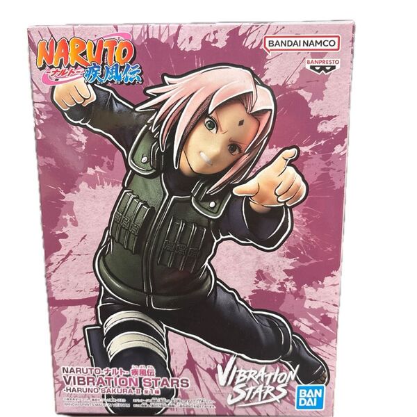 【未開封】NARUTO-ナルト- 疾風伝 VIBRATION STARS 春野サクラ、ロック・リー 2点セット