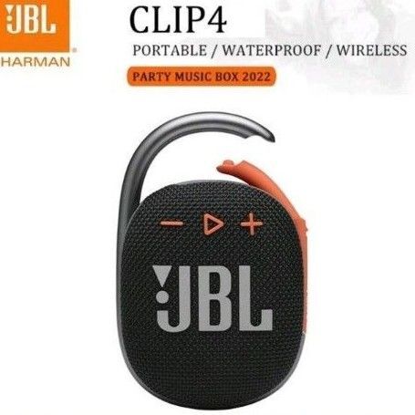 JBL CLIP4 Bluetoothスピーカー 10時間再生可能 アウトドア 防水ポータブル ワイヤレススピーカー