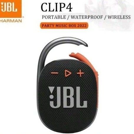 JBL CLIP4 Bluetoothスピーカー 10時間再生可能 アウトドア 防水ポータブル ワイヤレススピーカー