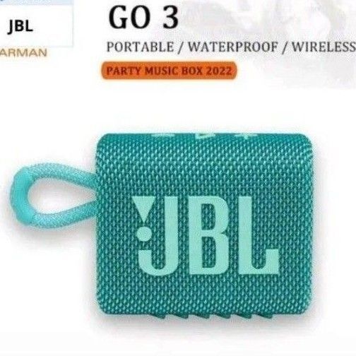 JBL GO3 Bluetoothスピーカー人気カラーグリーン USB C充電/防塵防水/パッシブラジエーター搭載/ポータブル