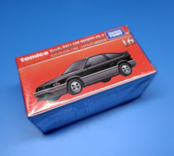 トミカプレミアム16 ホンダ バラードスポーツ CR-X & トミカプレミアム発売記念仕様 クリアケース付き