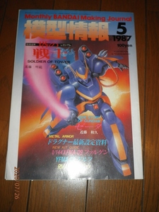 模型情報　1987年5月号　VOL.94　中古品