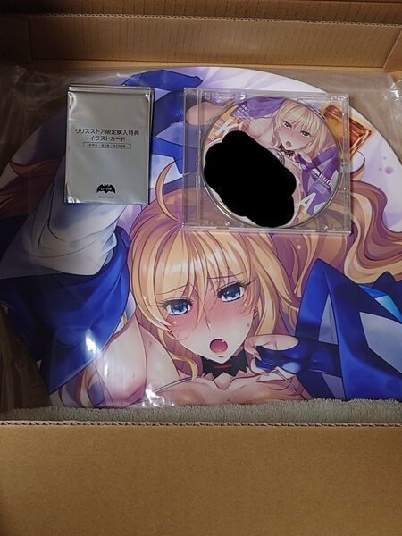 新品未開封 対魔忍 鬼崎きらら 特大マウスパッド ドラマCD付き おまけ付き