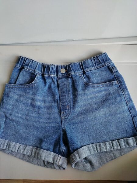 130 ショートパンツ デニム 短パン ユニクロ