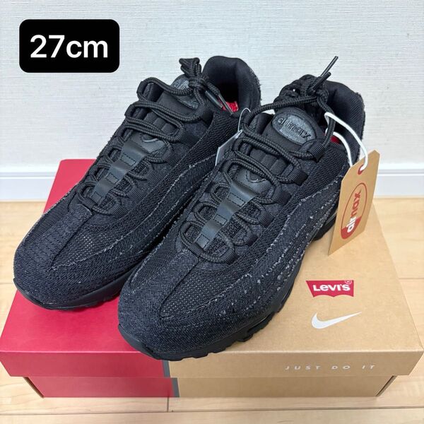 Levi's × Nike Air Max 95 OG "Denim Black" 27cm