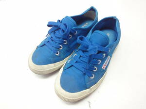 送料無料◎SUPERGA/スペルガ■23.0cm/EU36/USAM41/2/USAW6/UK31/2■スニーカー シューズ 3125927814 8000010 003■青■#20730MK284_15