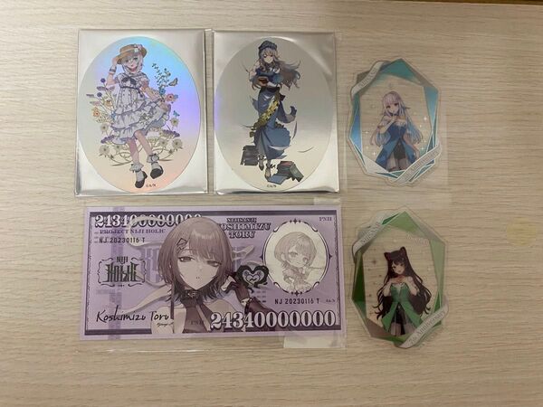 にじさんじ 7周年 NIJI HOLIC ART OF NIJISANJI 特典 まとめ売り