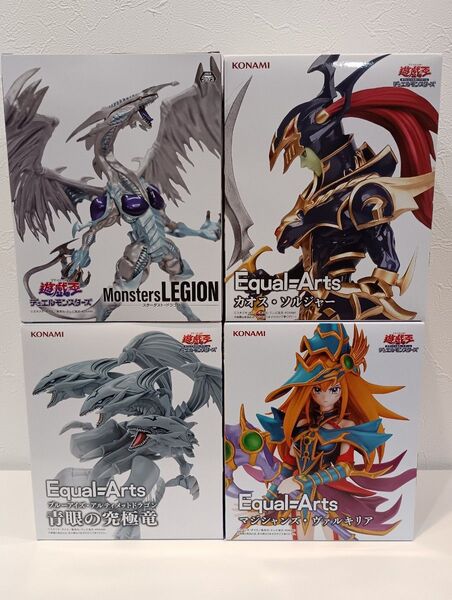 遊戯王デュエルモンスターMonstersLEGION スターダスト・ドラゴン Equal=Arts カオス・ソルジャー青眼の究極竜