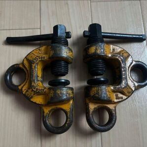 スーパーツール ねじ式クランプ スクリューカムクランプ0.5t 2個セット 吊クランプ