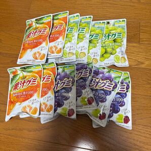 果汁グミ 温州みかん 巨峰 12袋 まとめ売り meiji