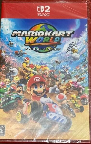 Nintendo Switch マリオカート ワールド Switch2 ゲームソフト パッケージ版 新品 未開封品 シュリンク付き