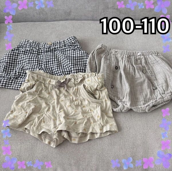 H&M marvi 短パン ハーフパンツ ショートパンツ 韓国 100 110