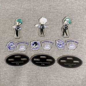 【枠なし3点セット】ツイステ ユニオンバースデー ミニアクスタ オクタヴィネル