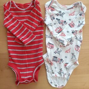 ベビー服 ロンパース 2枚セット