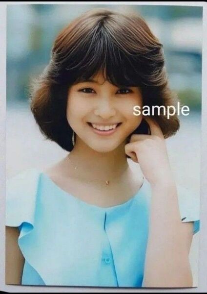 松田聖子 写真L版 「全盛期」