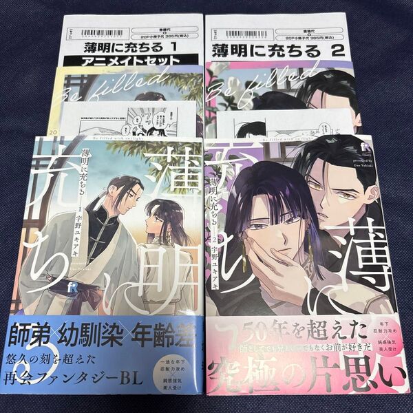 宇野ユキアキ 薄明に充ちる1、2巻セット