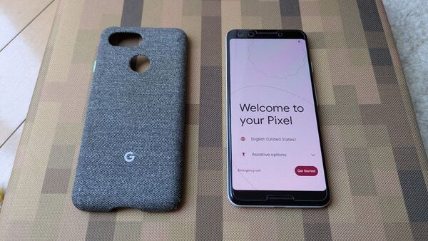 【中古美品】Google Pixel 3 128GB クリアリーホワイト SIMロック解除済み