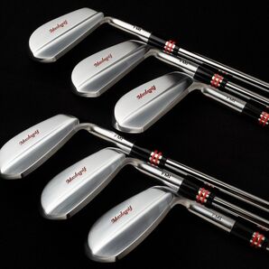 マスダゴルフ ファストマッスル アイアン FMI 6本セット #5-9 PW スチールシャフト グリップマスター 本革製