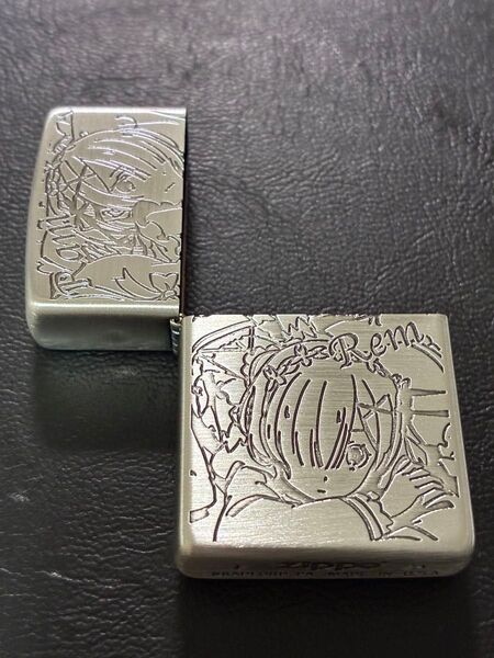 zippo Re:ゼロから始める異世界生活 ラム レム 外側ケース アウター 3面刻印 リゼロ 希少モデル 2024年製