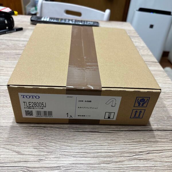 TOTO アクアオート 台付自動水栓(スパウト部ワンプッシュ)TLE28005J