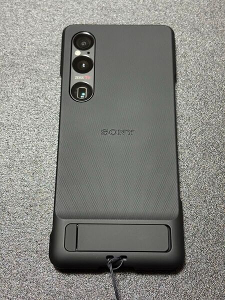 【美品】Xperia 1 Ⅵ ブラック 純正ケース付 Sony SOG13 SIMフリー